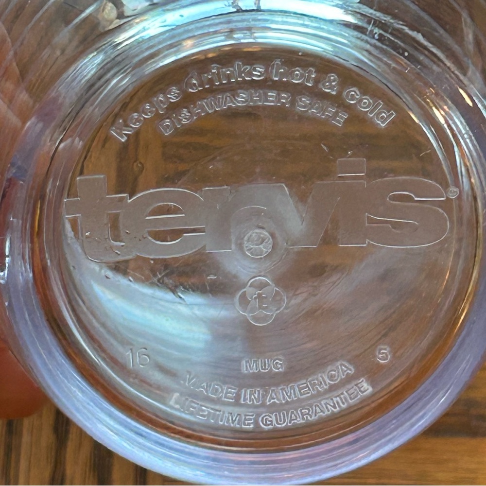 Tervis -2 Clear Insulated 16oz Mugs - Picture 3 of 5